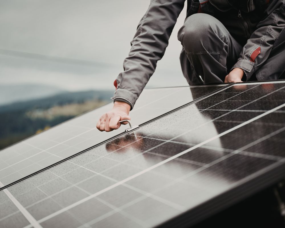 solar power with battery storage